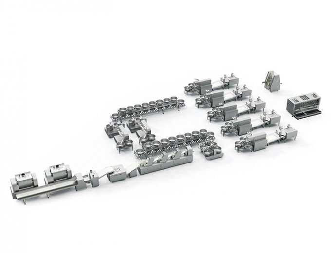 手延空心面智能生產線