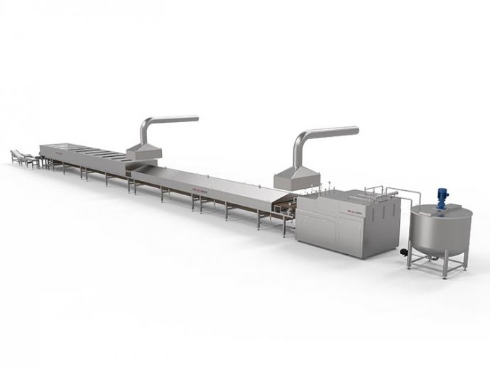 全自動(dòng)磨漿水粉生產(chǎn)線